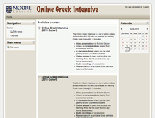 Tablet Screenshot of intensive.moore.edu.au