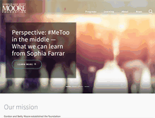 Tablet Screenshot of moore.org