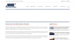 Desktop Screenshot of moore.co.za