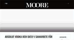 Desktop Screenshot of moore.se