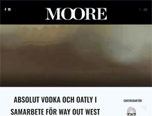 Tablet Screenshot of moore.se